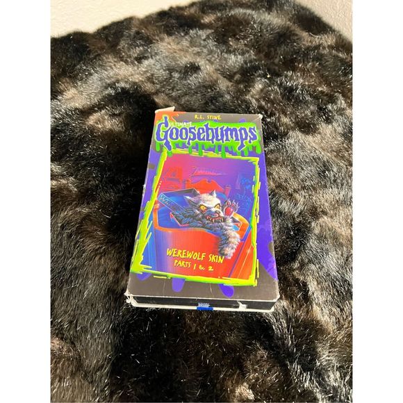 No Brand Media Ultimate Goosebumps Werewolf Skin Parts 2 Vhs Scary